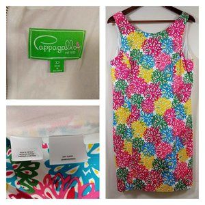 Pappagallo Bright Floral Dress, sz 12